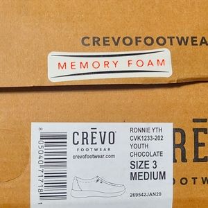 Youth Size 3 Medium Crevo boat shoes